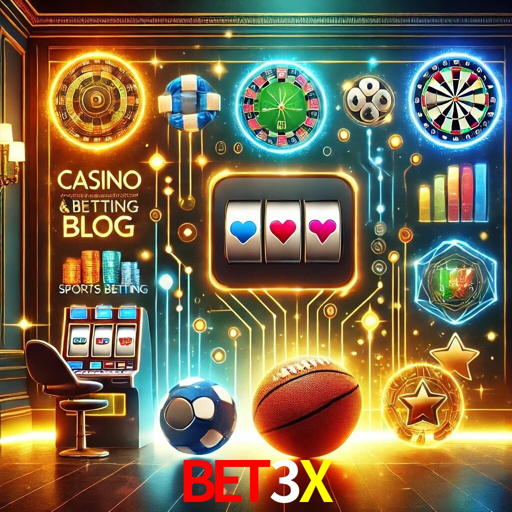 Blog do BET3X com dicas e estratégias para apostas e jogos